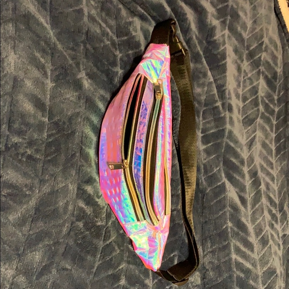 Holographic fanny pack